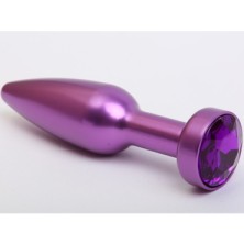 4sexdream Анальная ювелирка вытянутая, фиолетовый