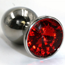 Kanikule Большая анальная пробка, серебристая