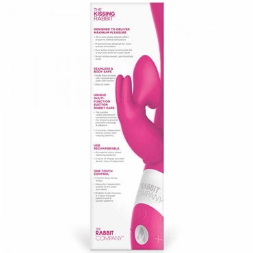 Rabbit Company Kissing Rabbit, розовый