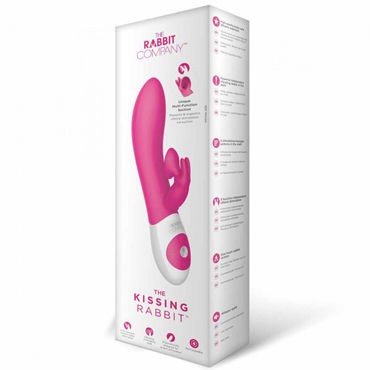 Rabbit Company Kissing Rabbit, розовый