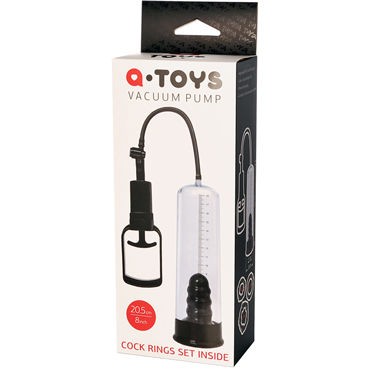 Toyfa A-toys Vacuum Pump 20,5 см, прозрачная