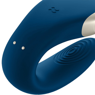 Satisfyer Double Love, голубой