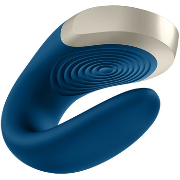 Satisfyer Double Love, голубой