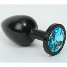 4sexdream Анальная пробка средняя, черная