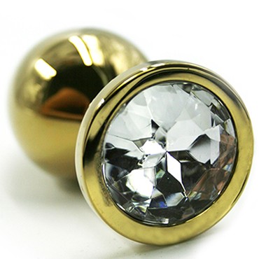CanWin Анальная пробка, золотой/прозрачный