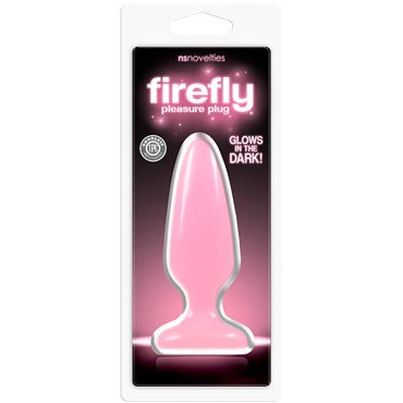NS Novelties Firefly Pleasure Plug, розовая