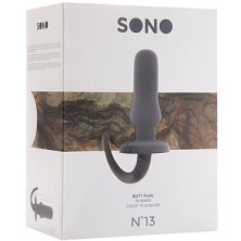 Shots Toys Sono Butt Plug №13, серая