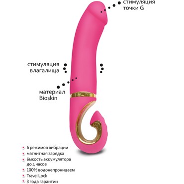 Gvibe Gjay, розовый