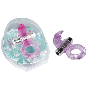 Howells Rabbit Cock Ring, фиолетовый