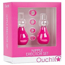 Shots Toys Nipple Erector Set, розовый