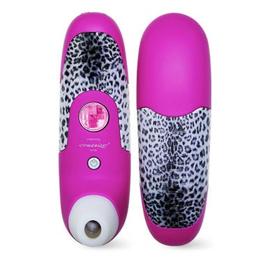 Womanizer W100, розовый/леопардовый