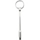 Sinner Solid Metal Dilator with Pull-out-ring, серебристый