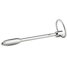 Sinner Solid Metal Dilator with Pull-out-ring, серебристый