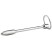 Sinner Solid Metal Dilator with Pull-out-ring, серебристый