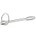 Sinner Solid Metal Dilator with Pull-out-ring, серебристый