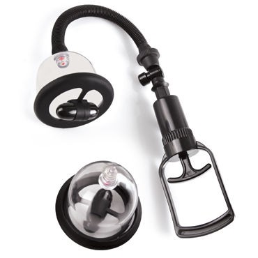 Pipedream Fetish Fantasy Deluxe Vibrating Nipple Pleasure Cups, черные