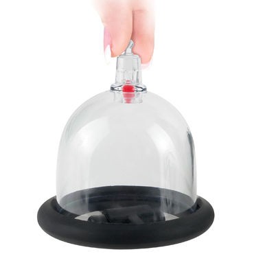 Pipedream Fetish Fantasy Deluxe Vibrating Nipple Pleasure Cups, черные