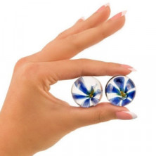 Topco TLC CyberGlass Ben Wa Balls, синие