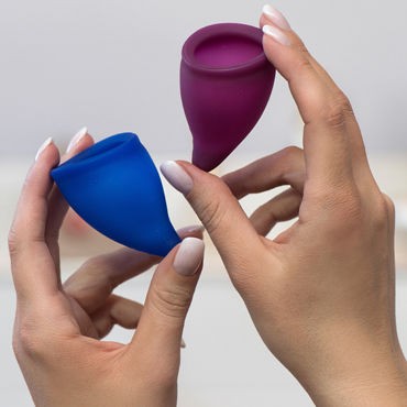 Fun Factory Fun Cup Size B, синяя и фиолетовая