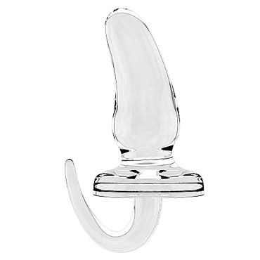 Shots Toys Sono Butt Plug №15, прозрачная