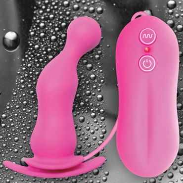 NS Novelties Tinglers Vibrating Plug III, розовая