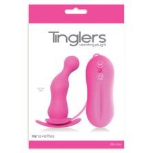 NS Novelties Tinglers Vibrating Plug III, розовая