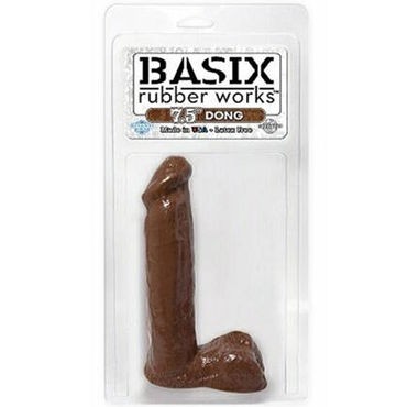 Pipedream Basix Rubber Works 19 см коричневый