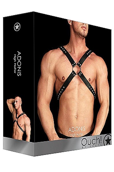 Ouch! Adonis High Halter, черная