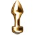 Pipedream Gold Mini Luv Plug
