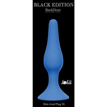Lola Toys Slim Anal Plug XL, синяя