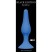 Lola Toys Slim Anal Plug XL, синяя
