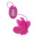 California Exotic Silicone Love Rider Wild Butterfly, розовый
