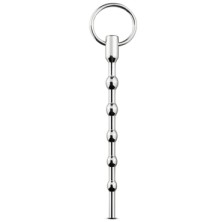 Sinner Solid Metal Dilator With Pull Ring, серебристый