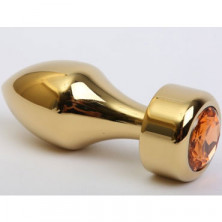 4sexdream Анальная ювелирка Пуля, золотой/желтый