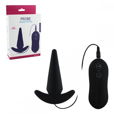 Howells Aphrodisia Probe Vibrating Anal Plug, черный