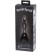 Motorhead Bomber Clear&Black Glass Massager, прозрачный