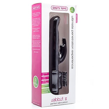 Shots Toys Rabbit II, черный