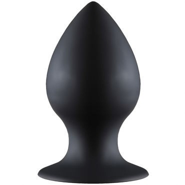 Lola Toys Back Door Thick Anal Plug Medium, черная