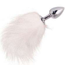 Anal Jewelry Plug Small Silver Tail