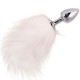 Anal Jewelry Plug Small Silver Tail