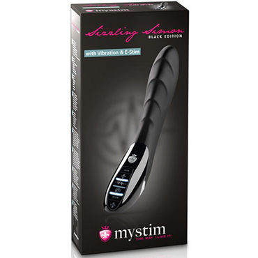 Mystim Sizzling Simon E-Stim Vibe Black Edition