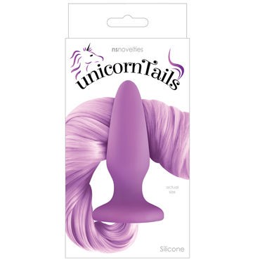 NS Novelties Unicorn Tails, фиолетовая