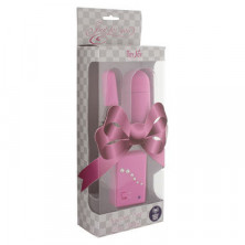 Toy Joy Crystal Duo Bullet, розовые