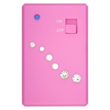 Toy Joy Crystal Duo Bullet, розовые