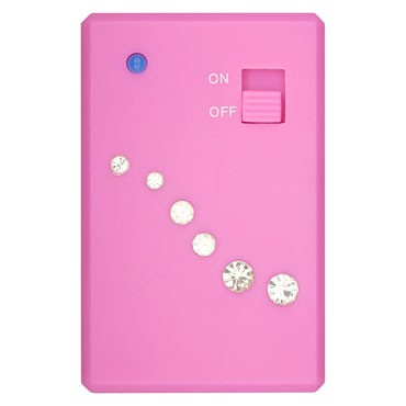 Toy Joy Crystal Duo Bullet, розовые
