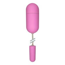 Toy Joy Crystal Duo Bullet, розовые