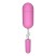 Toy Joy Crystal Duo Bullet, розовые