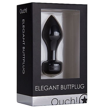 Ouch! Elegant Buttplug, черная