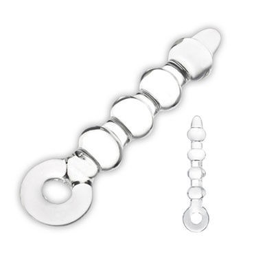 Glas Rascal Beaded фаллоимитатор