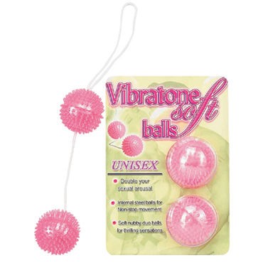 Gopaldas Vibrating Soft Balls розовый
